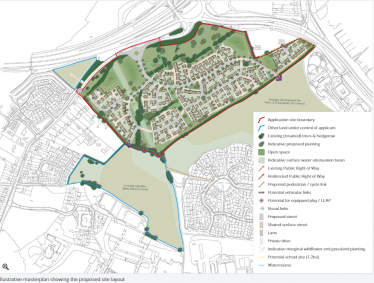 map of Gynsill Lane